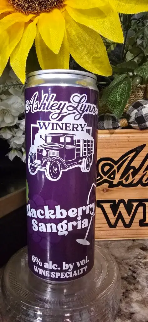 BLACKBERRY SANGRIA CANNED WINE COCKTAIL